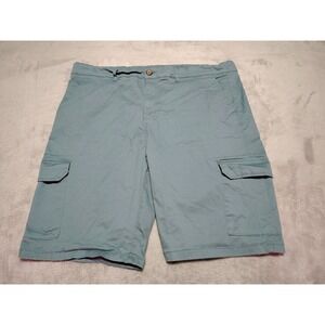 Hudson & Barrow Cargo Shorts Men 42/10 Blue Outdoor Hiking Activity Beach